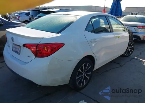 2017 Toyota Corolla Se from USA, damaged, VIN 5YFBURHE4HP591937